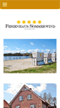 Mobile Screenshot of ferienhaus-sommerwind.de